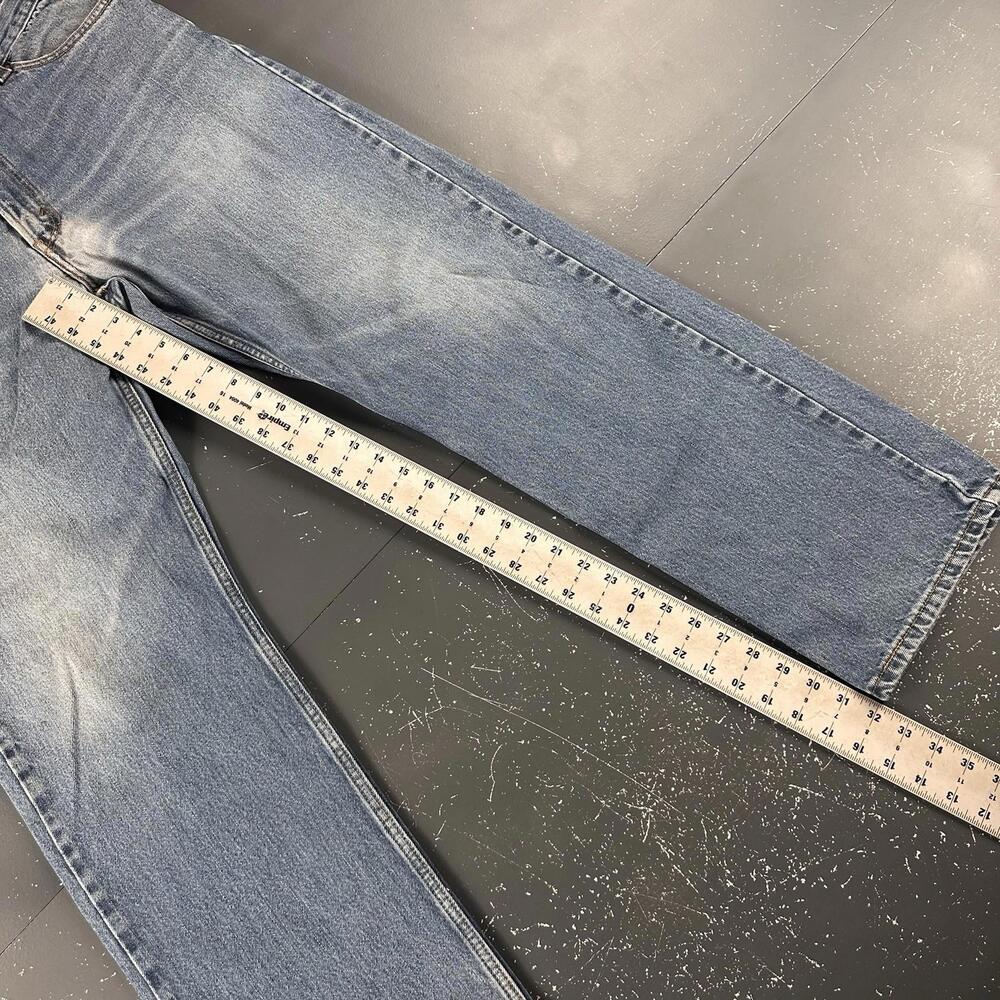 VTG Levis 505 Jeans Mens 35x32 Smoke Rise Fade Worn In Y2K Lot of 2 - Picture 9 of 13